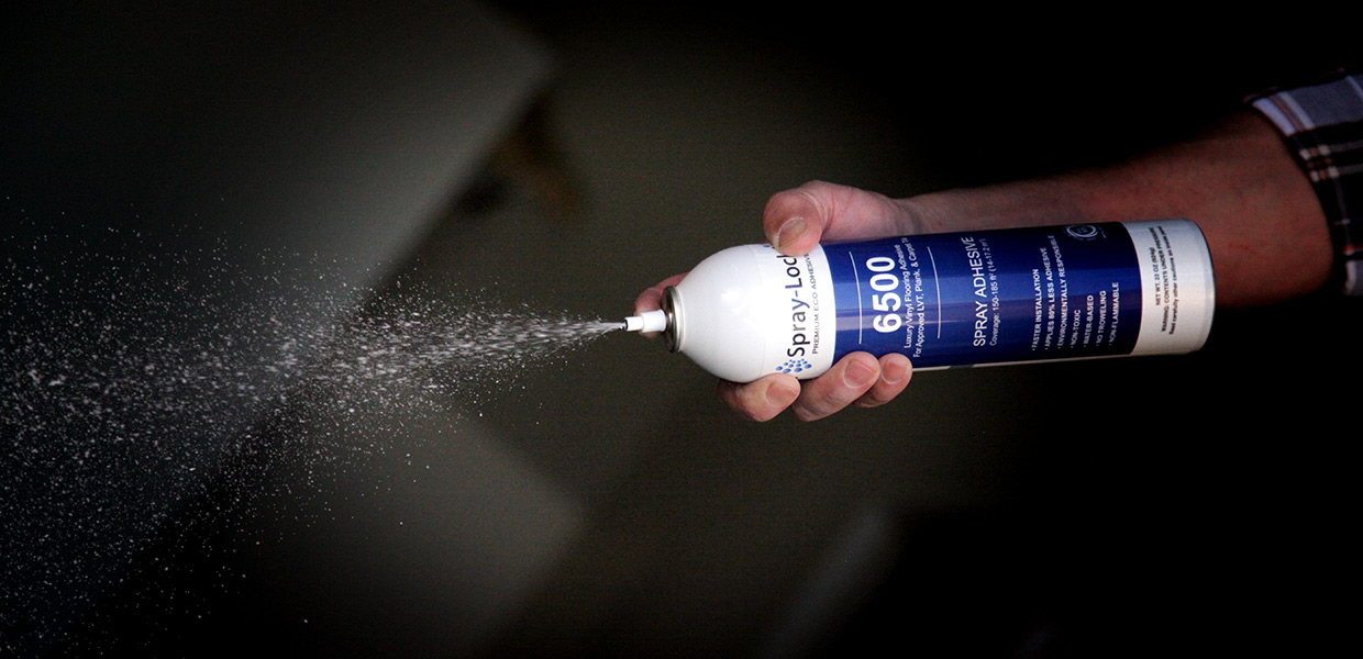SprayLock Premium Eco Adhesives for Flooring and Wall Coverings